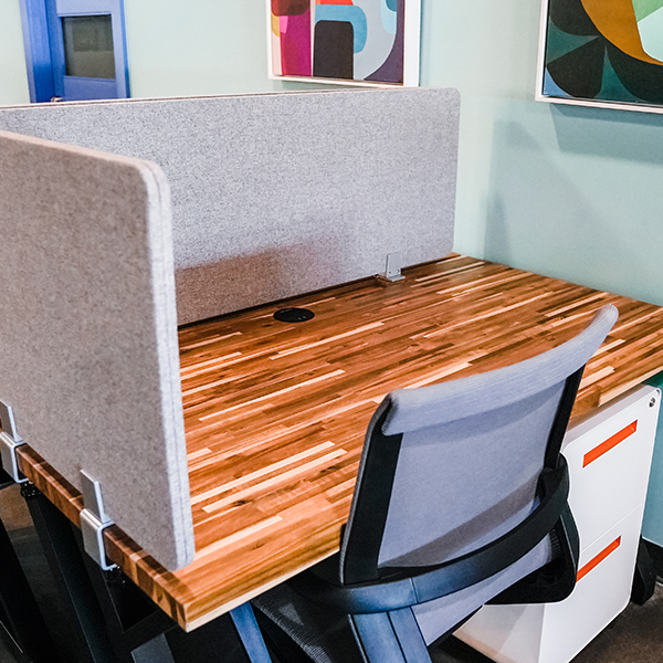 coworking desk
