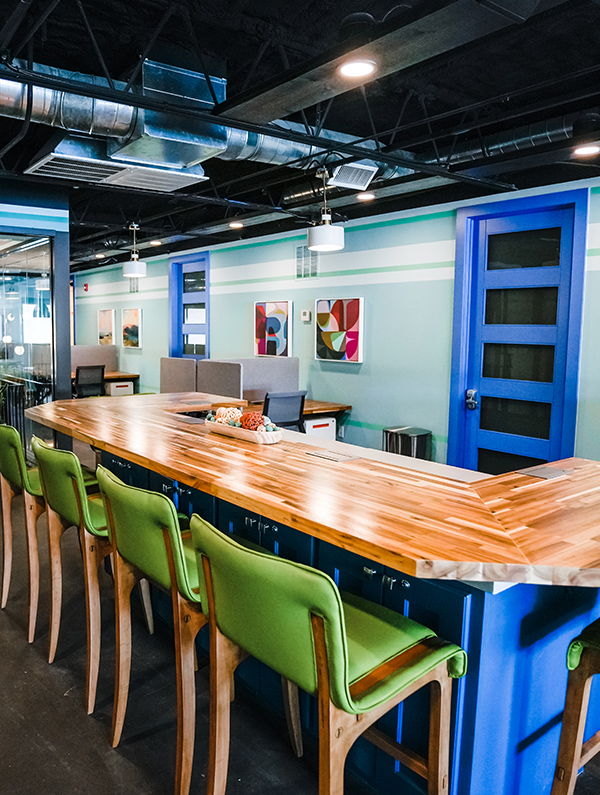 interior of Catalyst Coworking