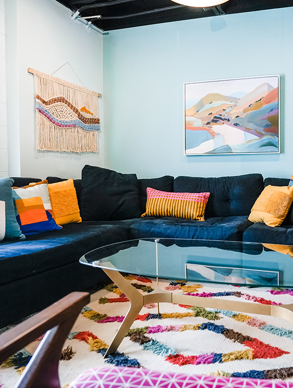 lounge area at Catalyst Coworking