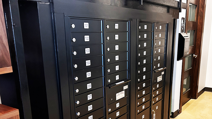 Private PO Mailboxes at Catalyst Coworking