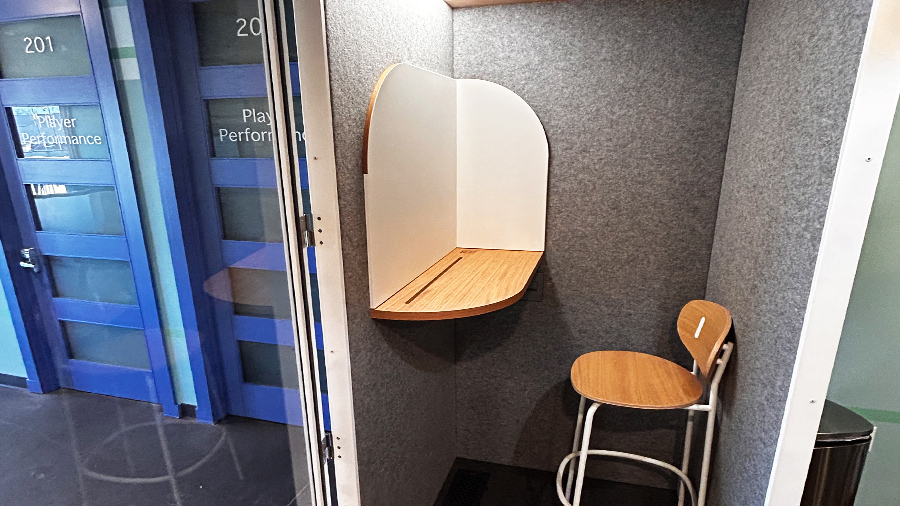 Silent Phone Booth at Catalyst Coworking