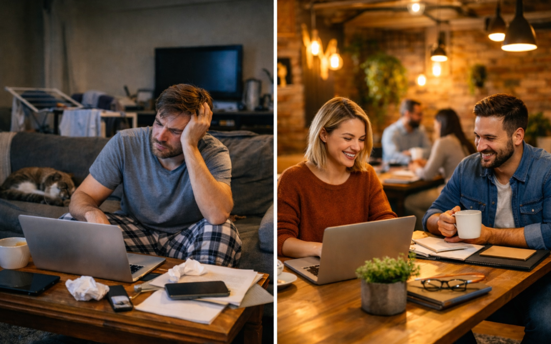 Coworking vs Working From Home: 10 Reasons For Coworking